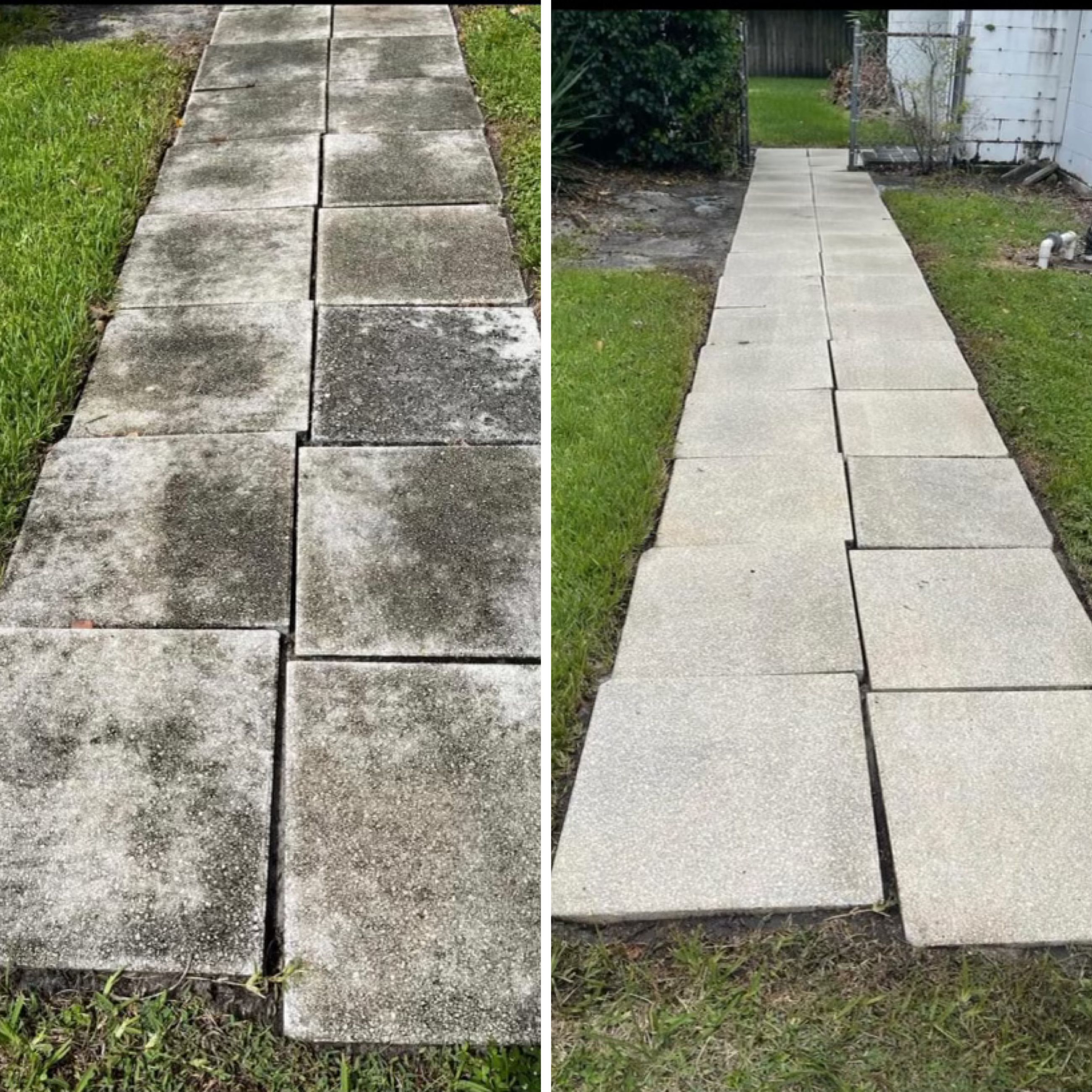 Professional Sidewalk Pressure Washing Service
